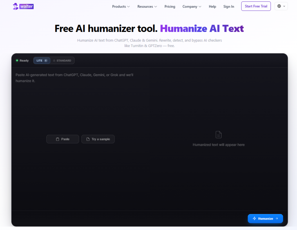 Walter Writes AI